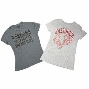 High School Musical T-Shirt Bundle Juniors Size Medium